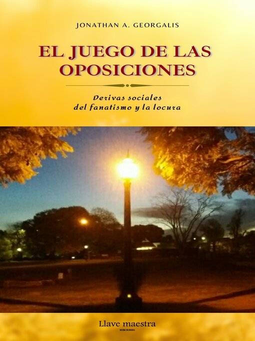 Title details for El Juego de las Oposiciones by Jonathan Georgalis - Available